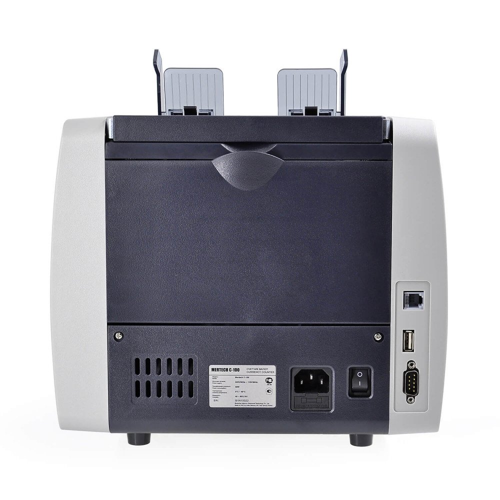 Haqiqiylik detektori bilan banknot hisoblagichi MERTECH C-100 CIS — 4-surat