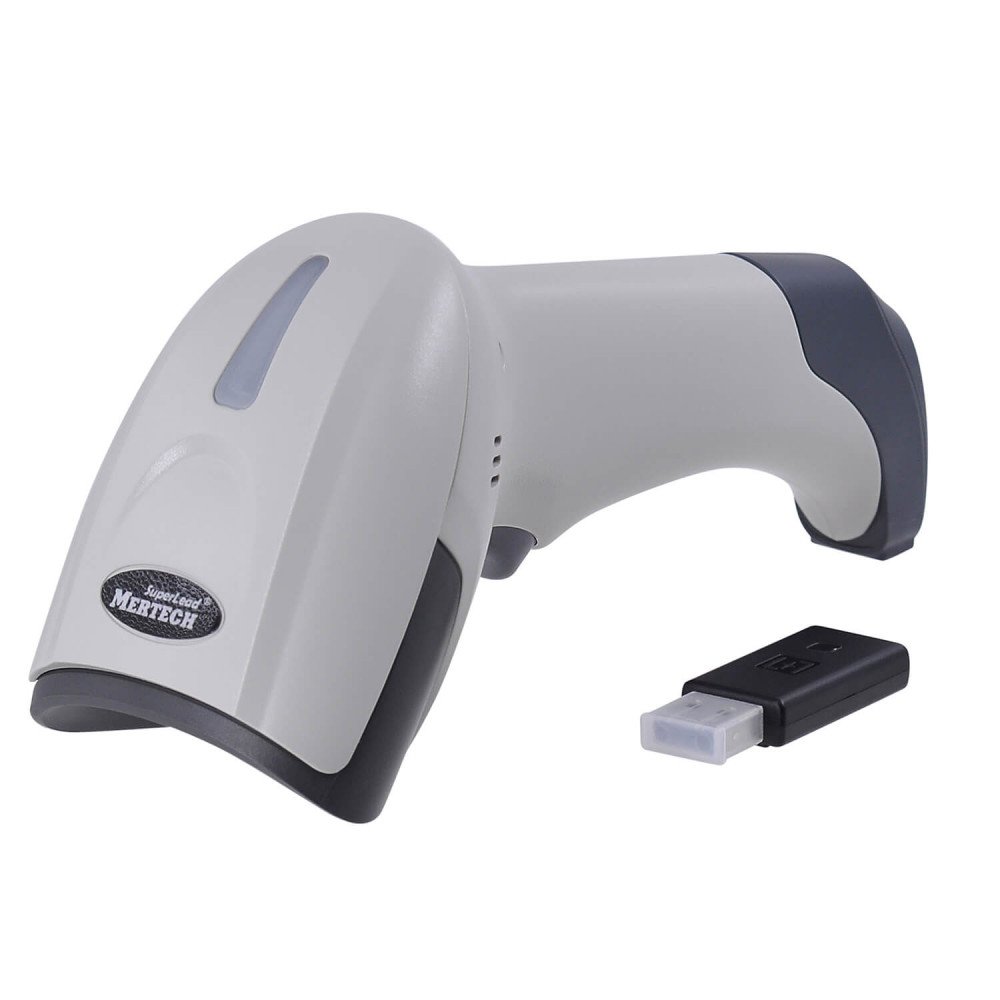 Simsiz shtrix-kod skaneri MERTECH CL-2320 BLE SPP Dongle P2D USB oq — 1-surat