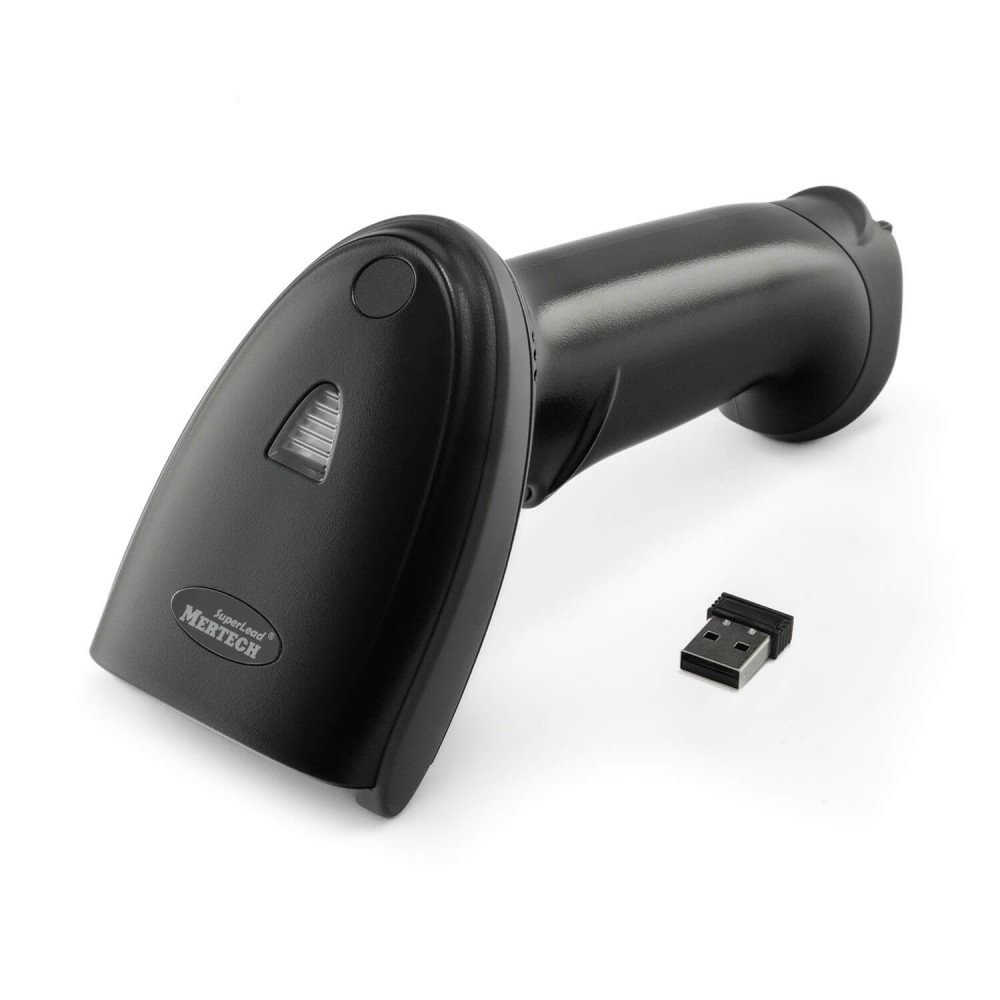 Беспроводной сканер штрих-кода MERTECH CL-2220 BLE SPP Dongle P2D USB black — фото 1