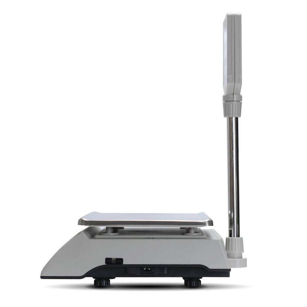 Торговые настольные весы M-ER 327 ACP-15.2 "Ceed" LCD Белые — фото 3