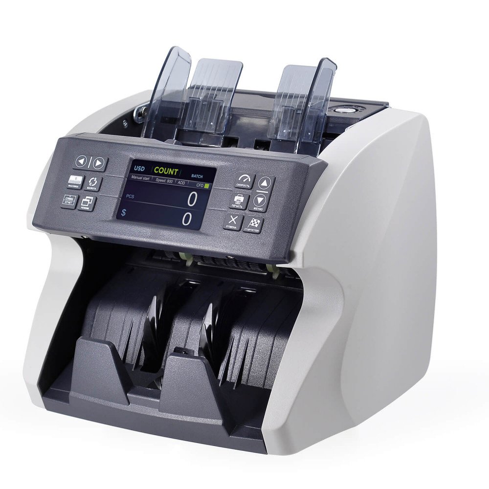 Haqiqiylik detektori bilan banknot hisoblagichi MERTECH C-100 CIS MG