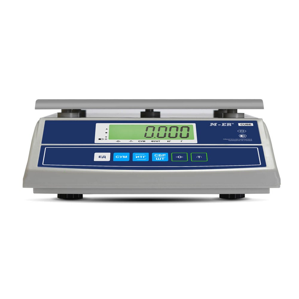 To'ldirish stoli tarozilari M-ER 326 AFL-6.1 "Cube" LCD — 5-surat