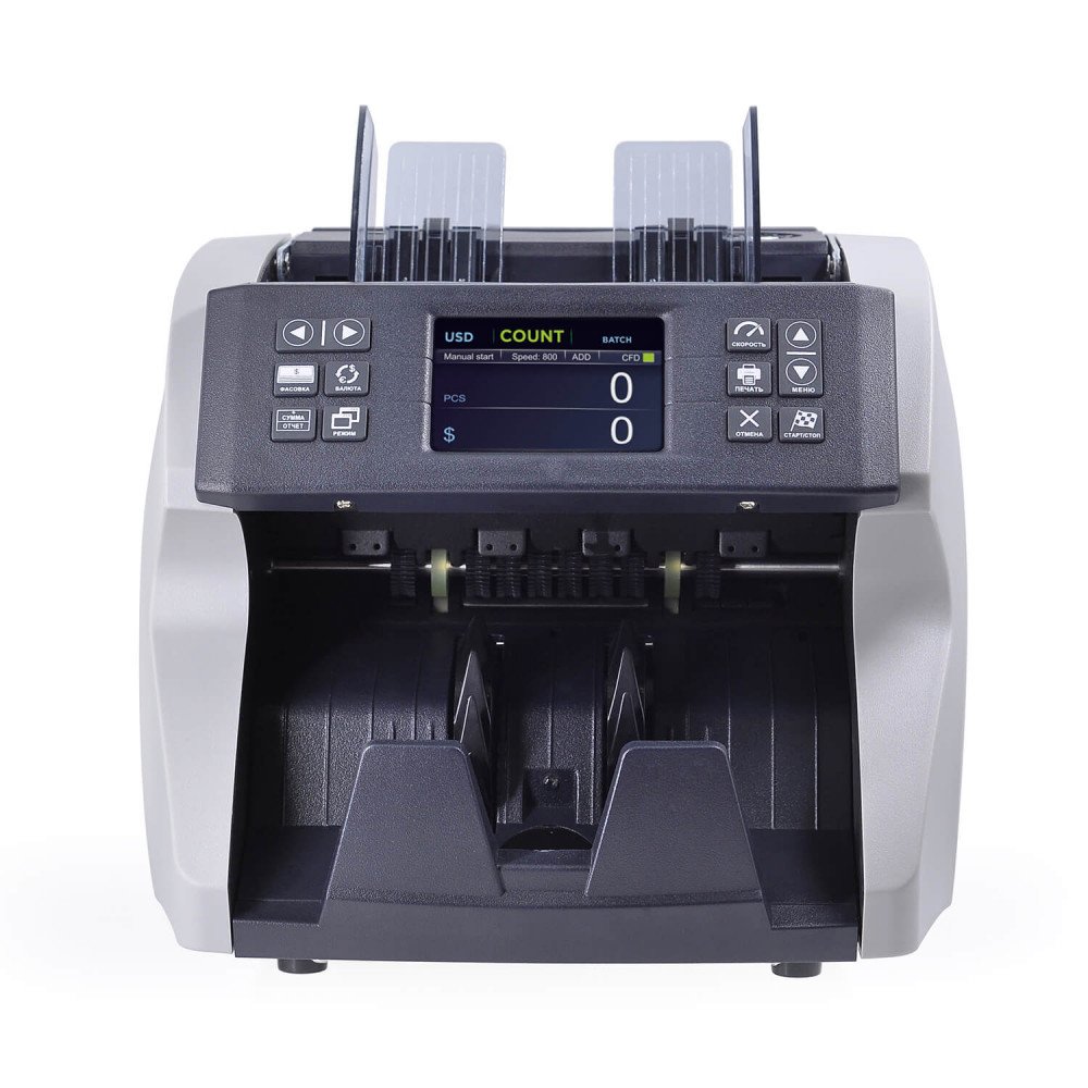 Haqiqiylik detektori bilan banknot hisoblagichi MERTECH C-100 CIS — 2-surat
