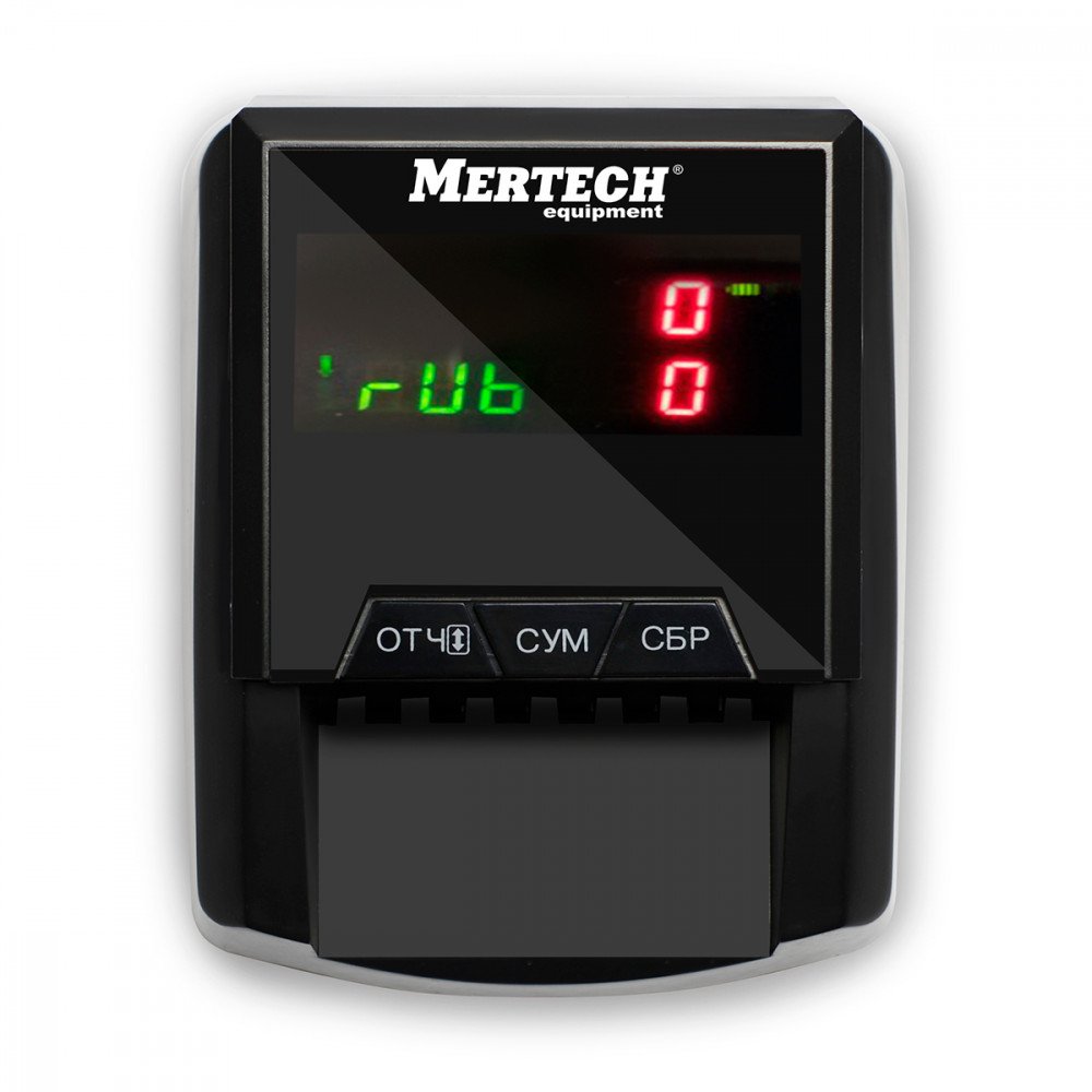 Детектор банкнот MERTECH D-20A Flash Pro LED — фото 2