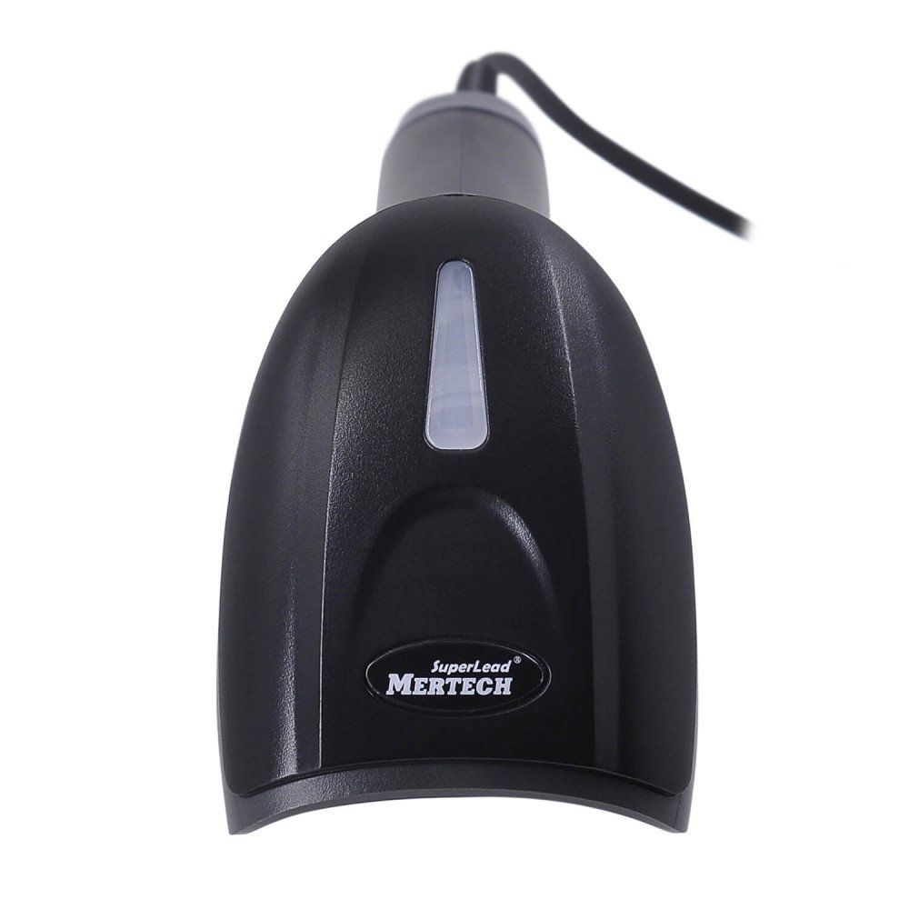Ручной сканер штрих-кода MERTECH 2310 P2D SUPERLEAD USB Black 3m cable — фото 2