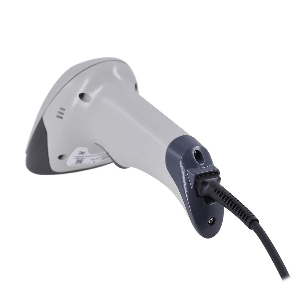 Проводной сканер штрих-кода MERTECH 2310 P2D HR SUPERLEAD USB White — фото 5