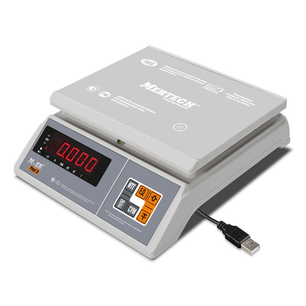 Порционные весы M-ER 326 AFU-32.1 "Post II" LED USB-COM — фото 6