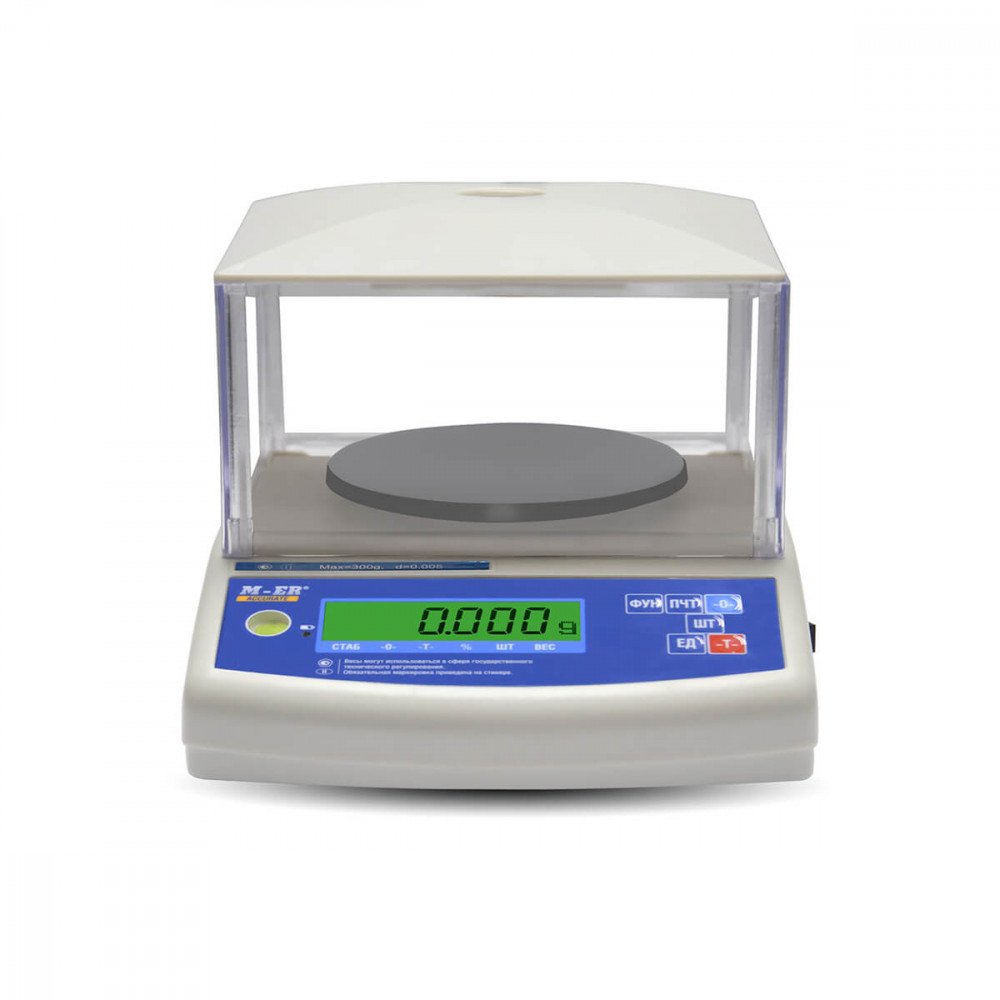 Лабораторные весы M-ER 122 АCFJR-300.005 "ACCURATE" LСD — фото 2