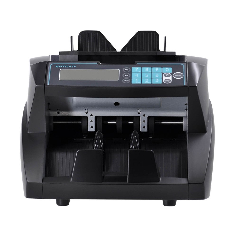 Ko'p valyutali banknot hisoblagichi MERTECH C-4 Black — 3-surat