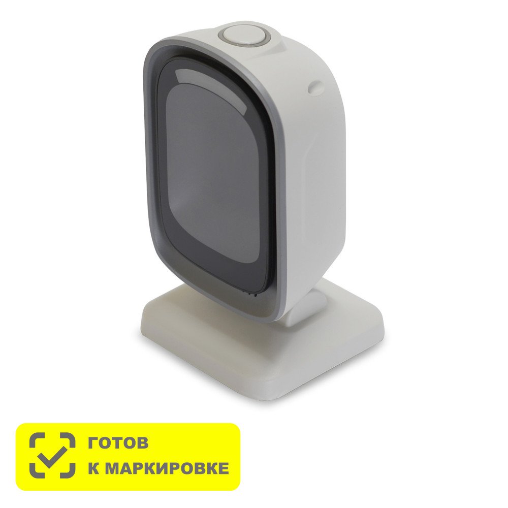Стационарный сканер штрих кода MERTECH 8500 P2D Mirror White — фото 1