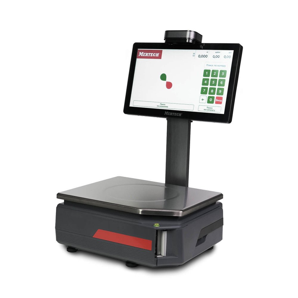 Весы с печатью этикеток M-ER 722 PM-15.2 (VISION-AI 14, USB, Ethernet, Wi-Fi)