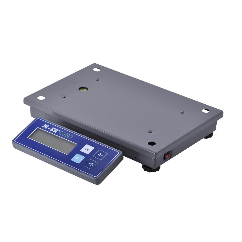 Фасовочные настольные весы M-ER 224 AFU-32.5 STEEL LCD USB — фото 4