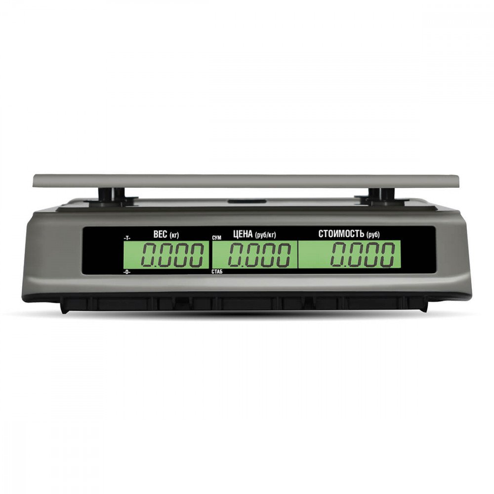 Торговые настольные весы M-ER 328 AC-6.1 "TOUCH-M" LCD — фото 3