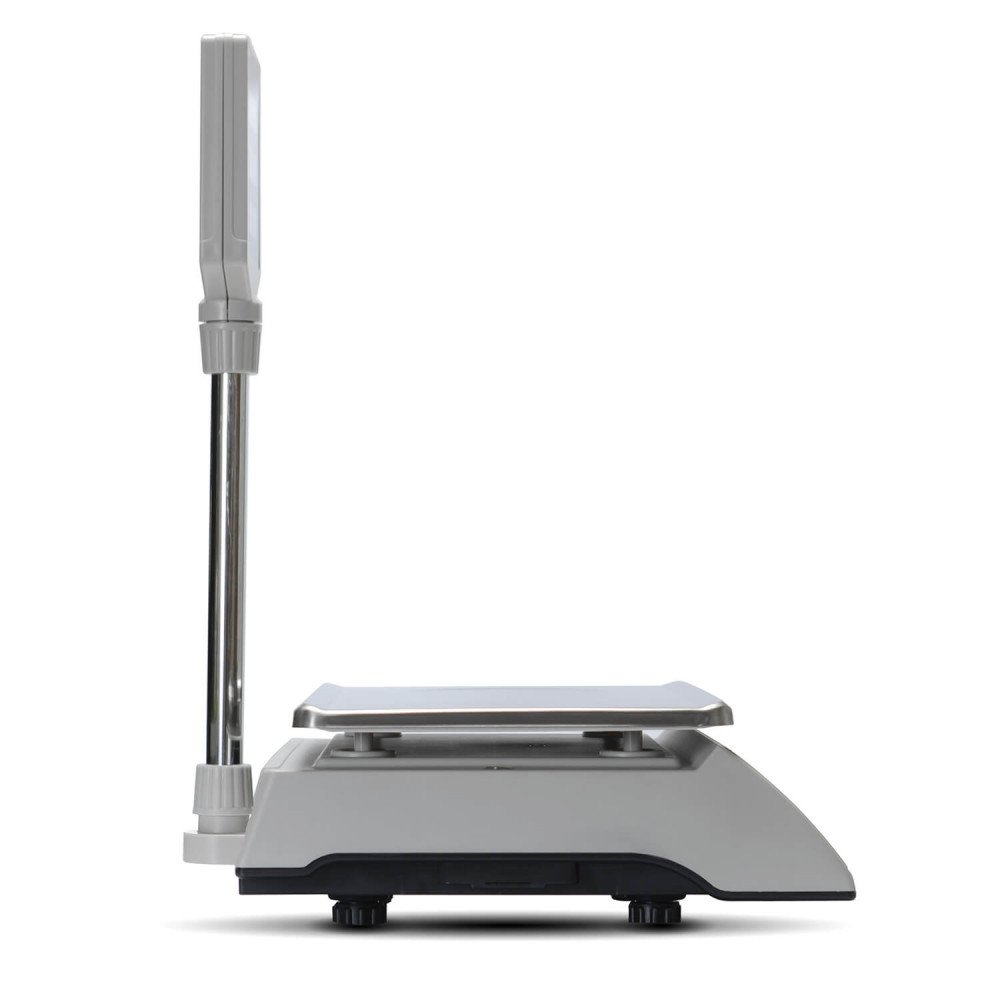 Торговые настольные весы M-ER 327 ACP-15.2 "Ceed" LCD Белые — фото 4