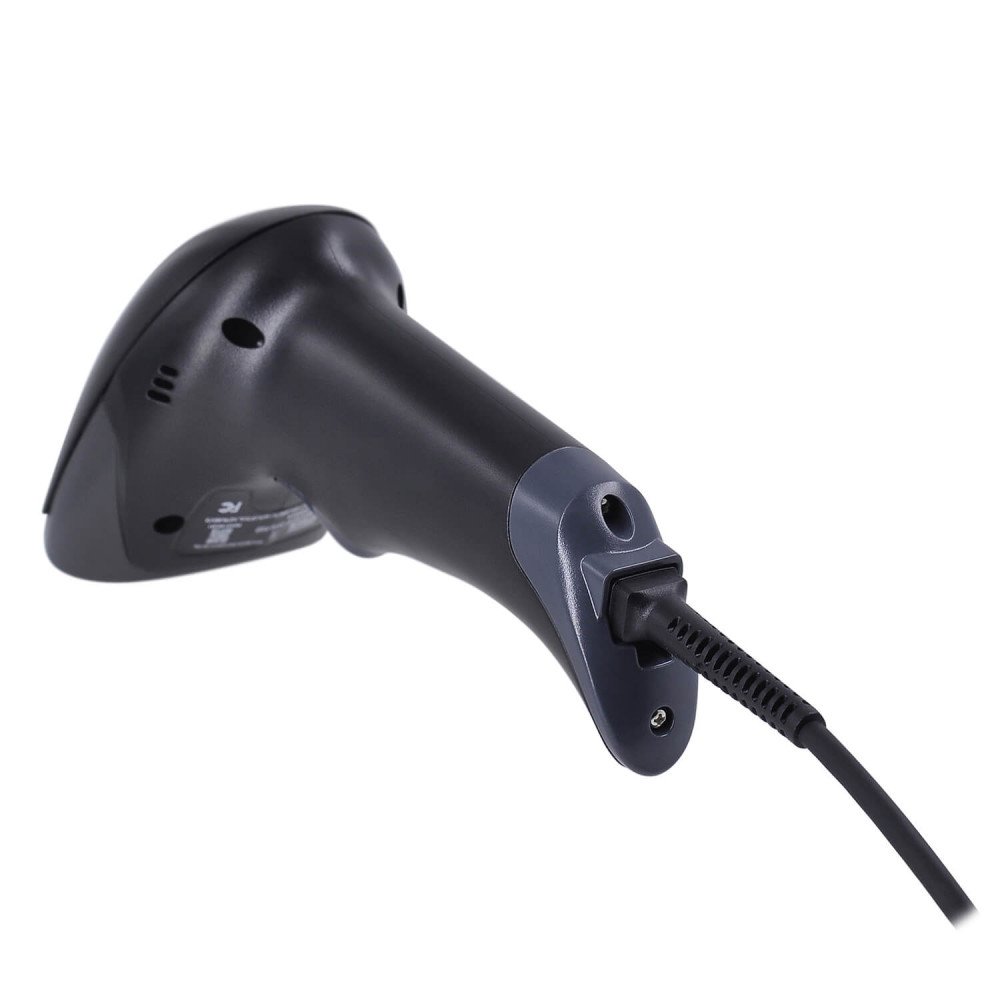 Ручной сканер штрих-кода MERTECH 2310 P2D SUPERLEAD USB Black 3m cable — фото 6