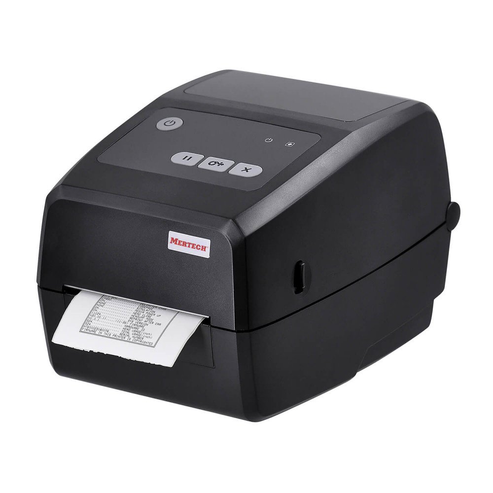 Termal uzatish yorlig'i printeri MERTECH HT600 (Ethernet, RS232, USB)