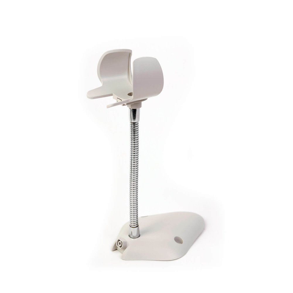 Пластиковая подставка для сканеров MERTECH 600/610, 2200/2210, 2300/2310, гибкая (Sense) White — фото 1
