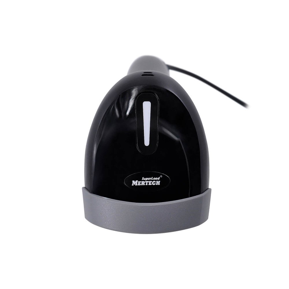 Проводной сканер штрих-кода MERTECH 1300 P2D SUPERLEAD черный 2 m cable — фото 2