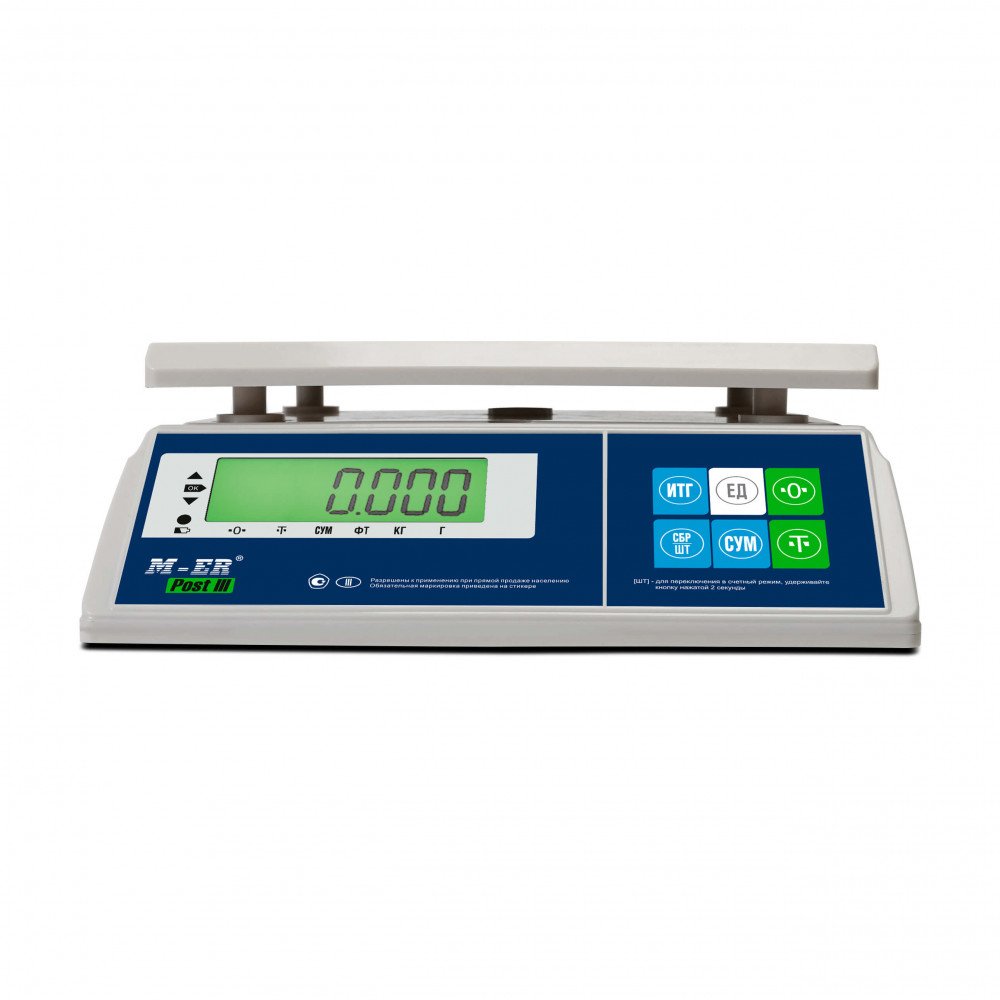 Porsiya tarozilari M-ER 326 AFU-6.1 "Post III" LCD — 2-surat