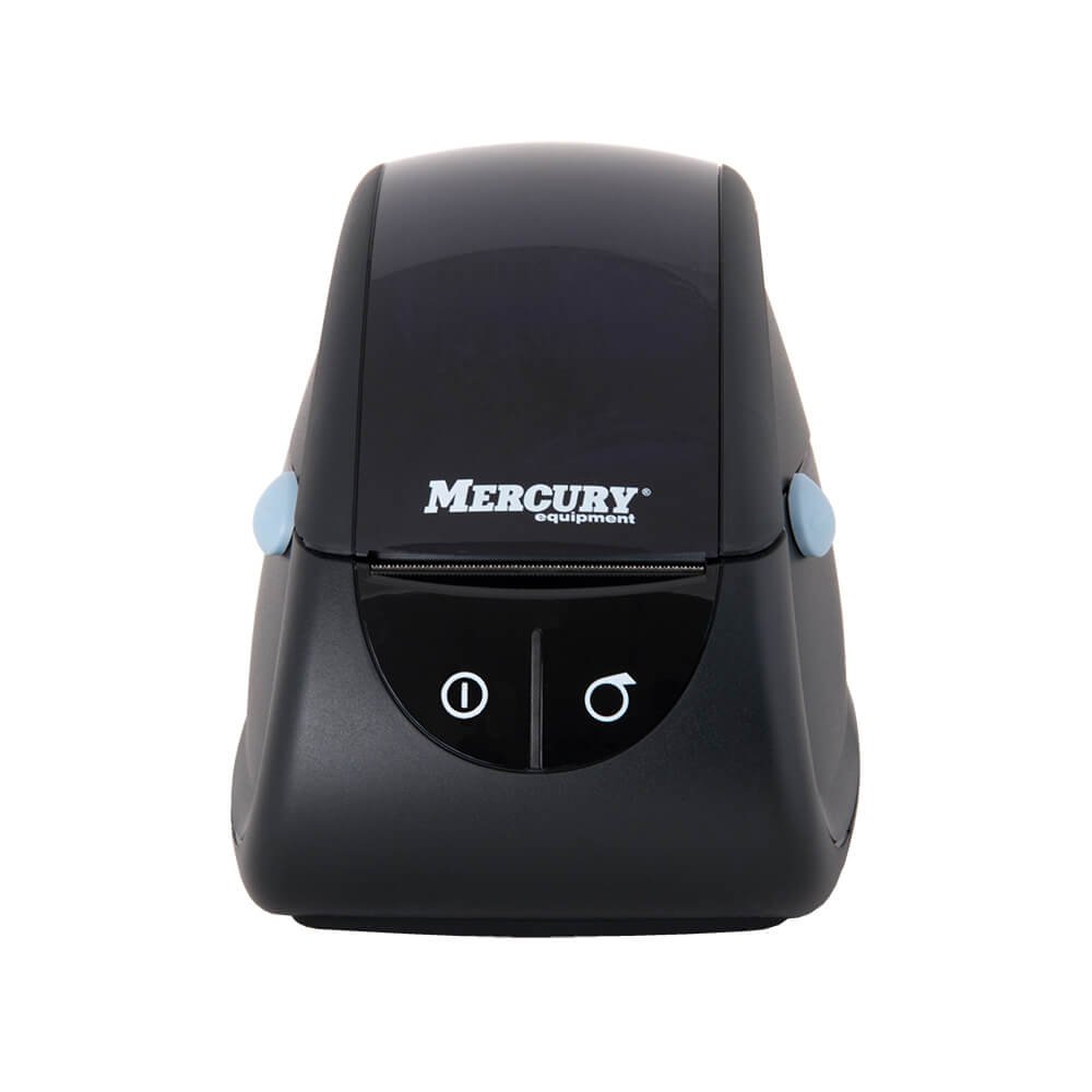 Термопринтер самоклеящихся этикеток MERTECH LP58 EVA RS232-USB Black — фото 5