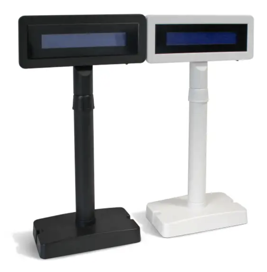 Mijoz ekrani CSI, 2*20 LCM, USB, 3m, qora