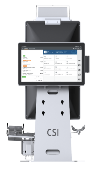 Gibrid kassa apparati CSI m.kit (ish stoli, N97, 21,5"+15,6" U, shu jumladan Set Retail SCO)