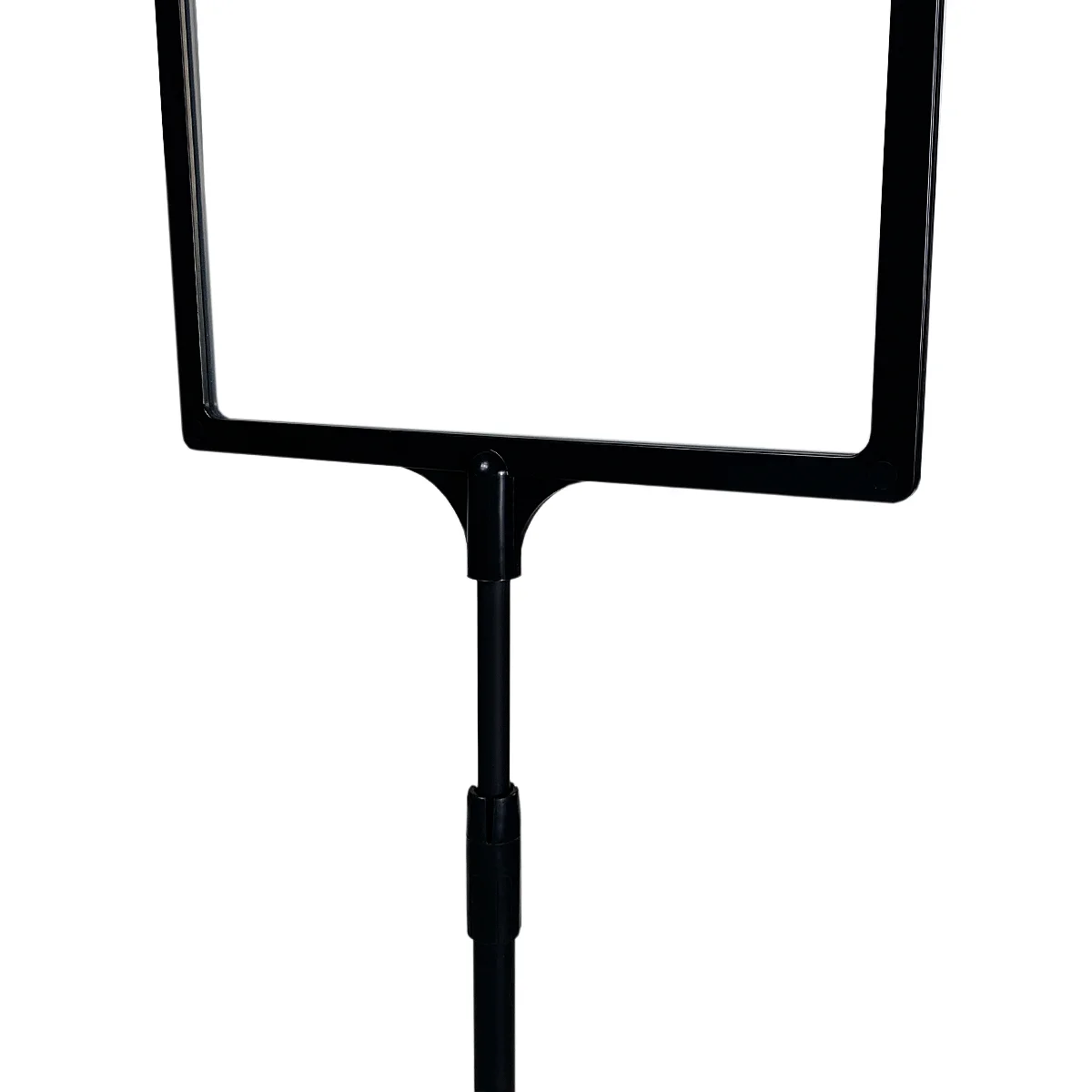 BASE-ML taglikli PFT-A4 pol stendi, 1100-1400 mm, qora — 2-surat