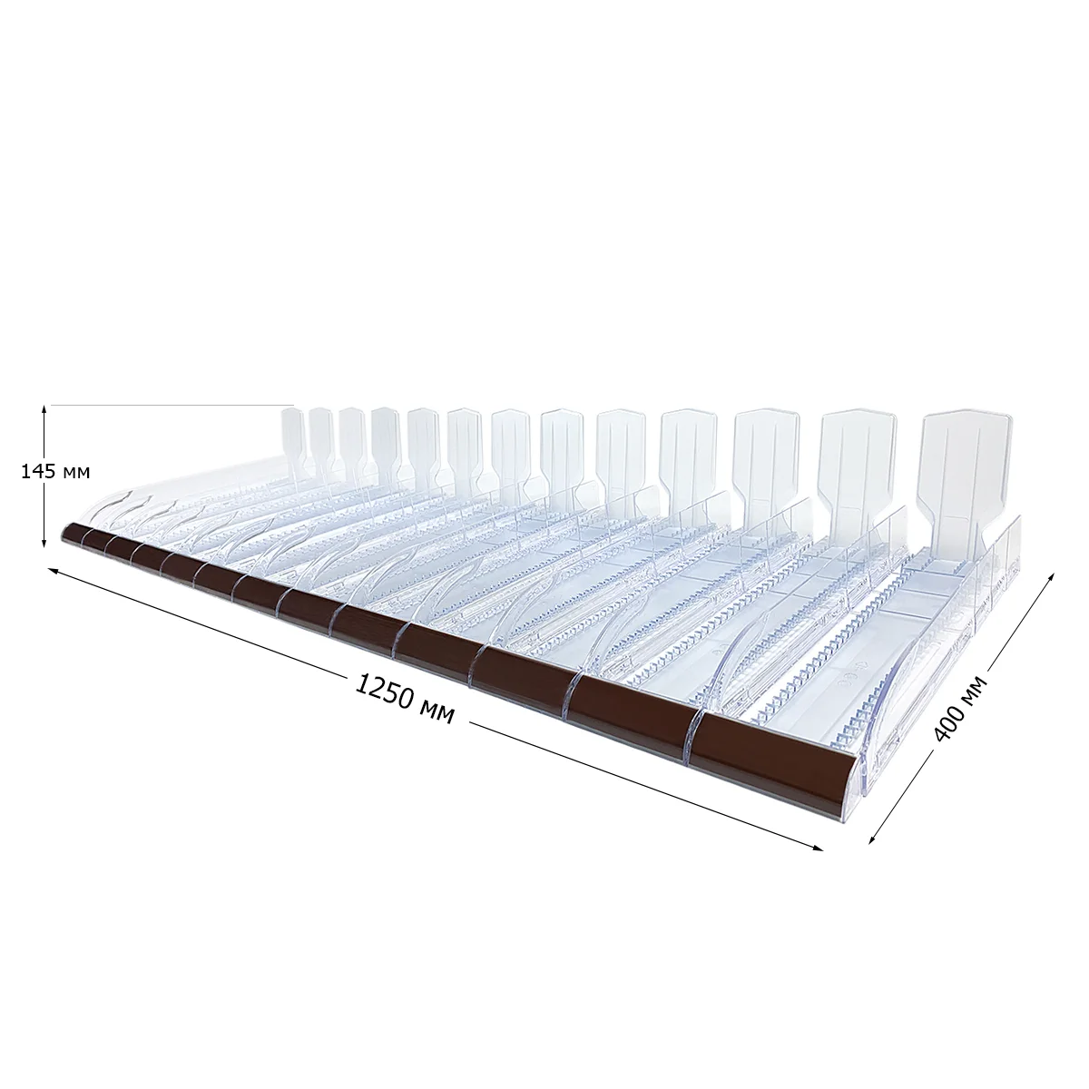 CHOCO-TRAY shokolad uchun 13 bo‘limli to‘plam, 1250 mm — 5-surat