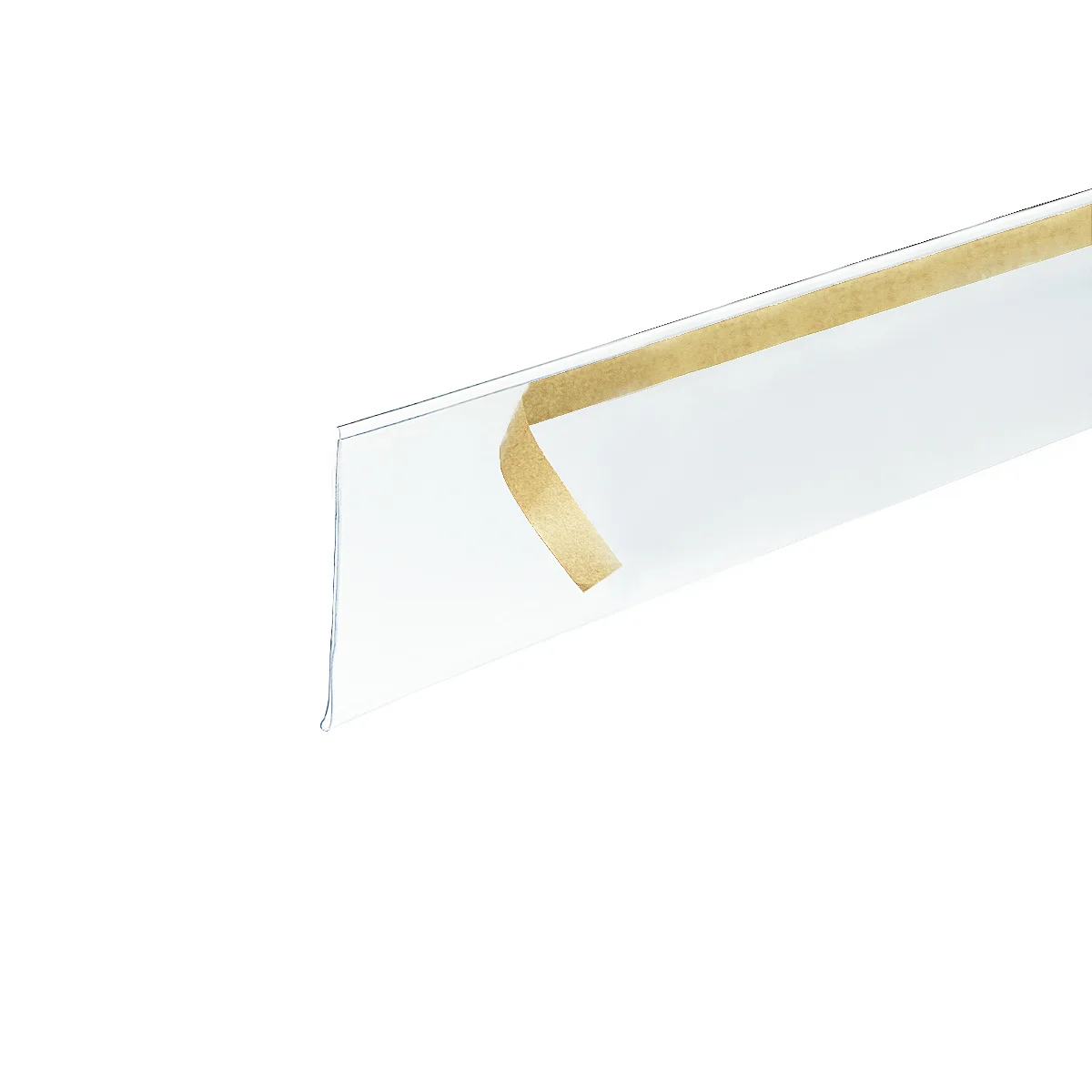 DBR60 narx yorlig‘i ushlagichi, shaffof, 1250 mm — 2-surat