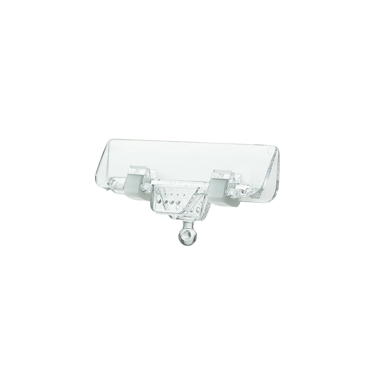 CARDCLAMP-VL qisqichi, rangi shaffof