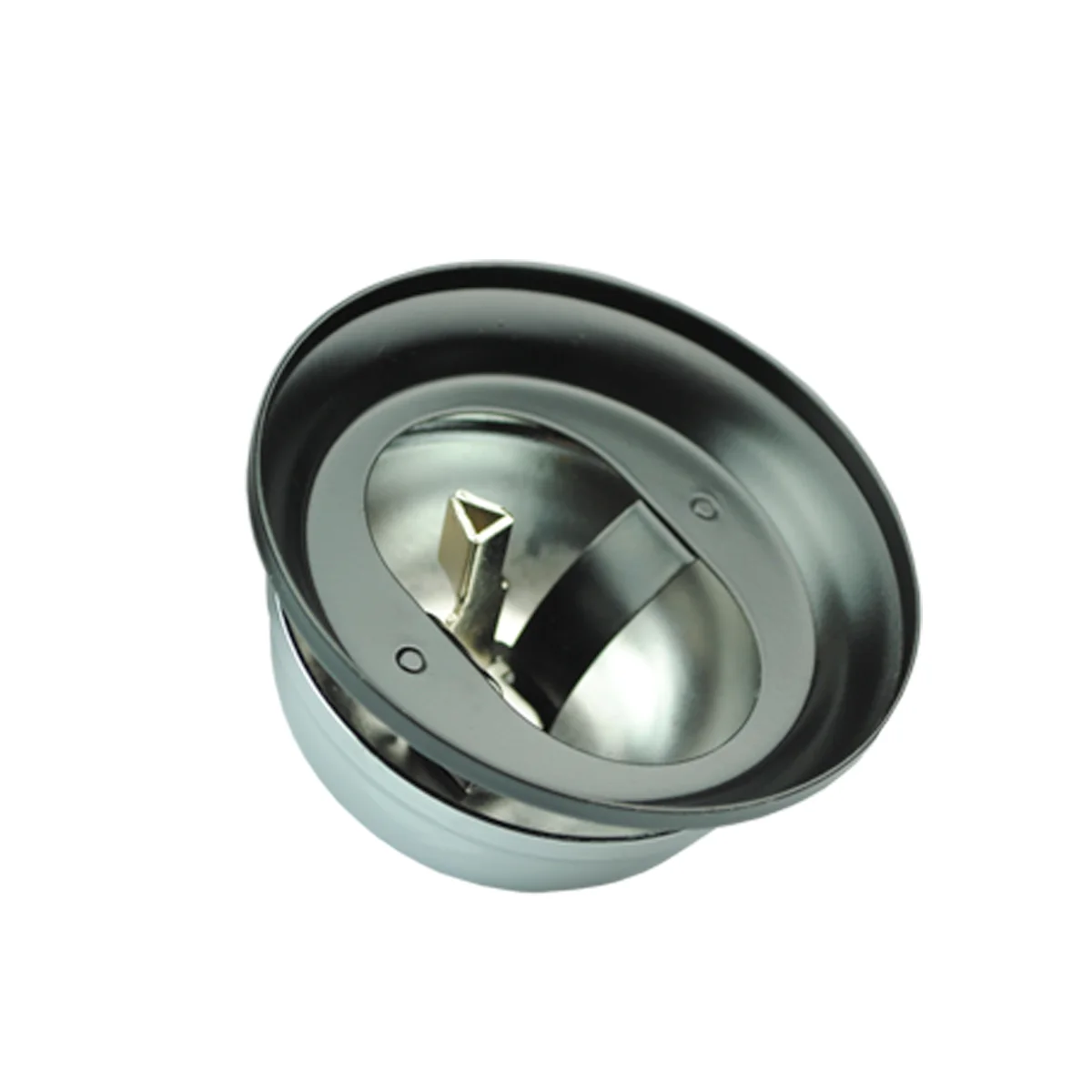 Звонок барный серебряный, диаметр 85 мм — фото 3