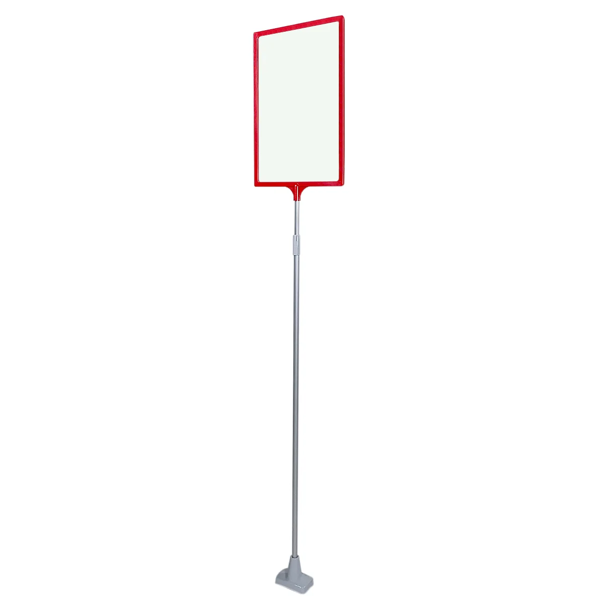 MAG-XL-BASE magnit taglikli PFT-A4 stendi, 1100-1400 mm, qizil