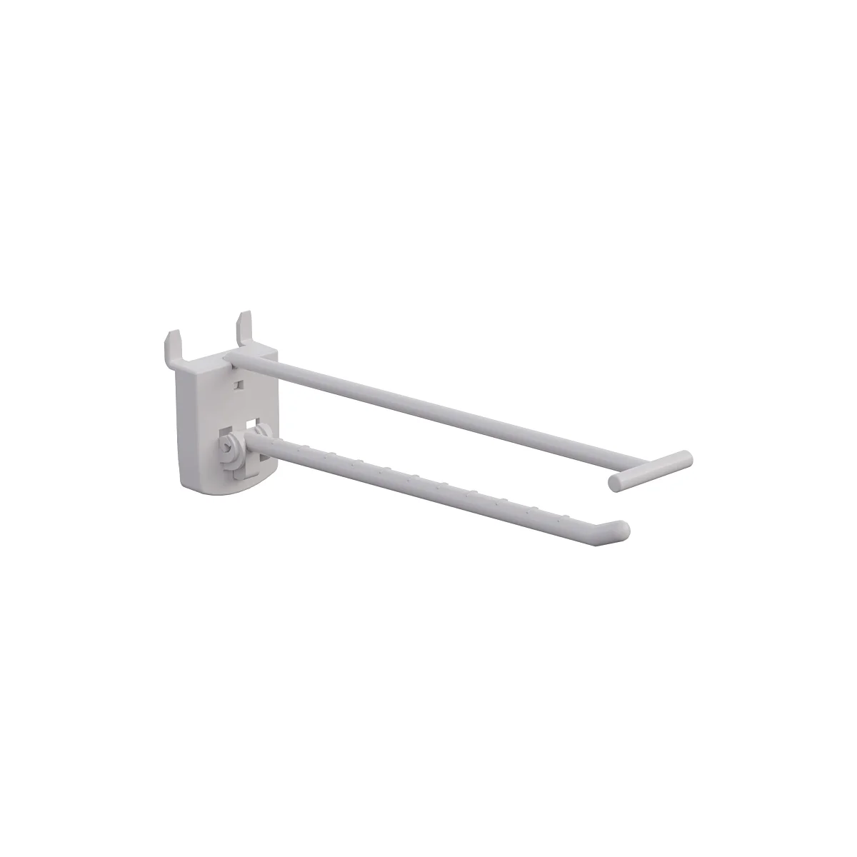 Yakka ilgak SINGLE HOOK-PH-CR-B-150 oq, karton uchun, uzunligi 150 mm — 1-surat