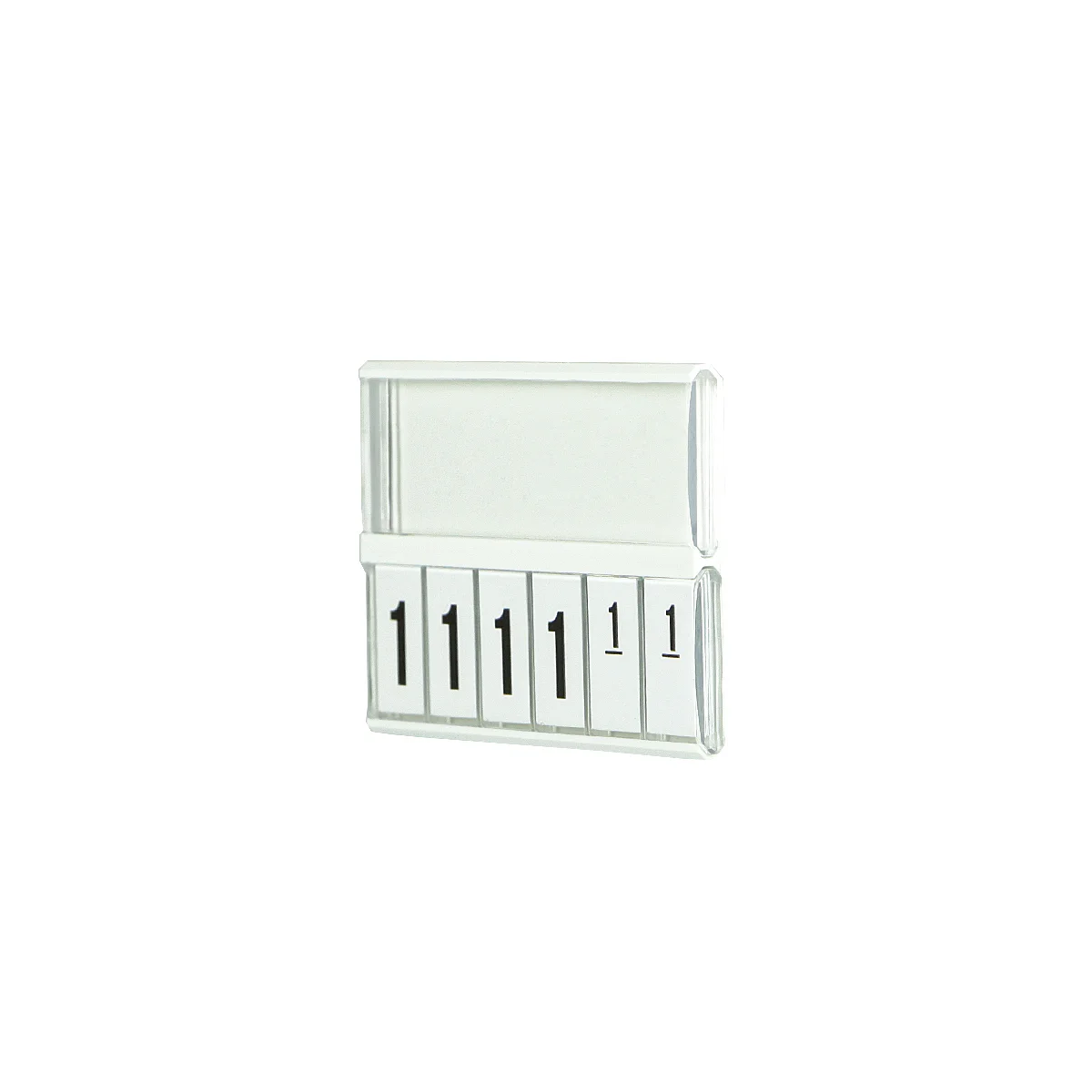 Кассета цен PC DIGIT-A8, белые блокноты REGULAR, желтая