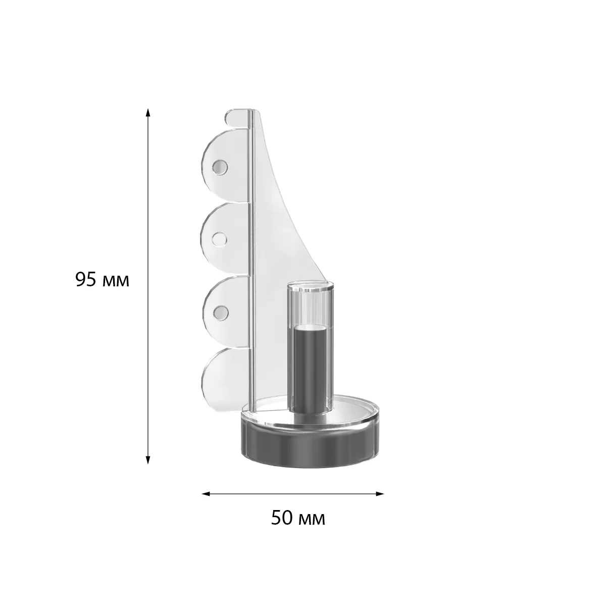 Magnetic Sign Clip magnitli shelftoker ushlagichi — 4-surat