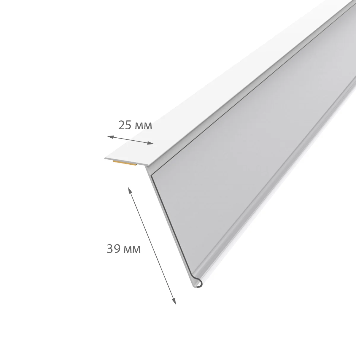 Narx yorlig‘i ushlagichi HEL39 oq, 1330 mm, ko‘pikli yopishqoq lentali — 3-surat