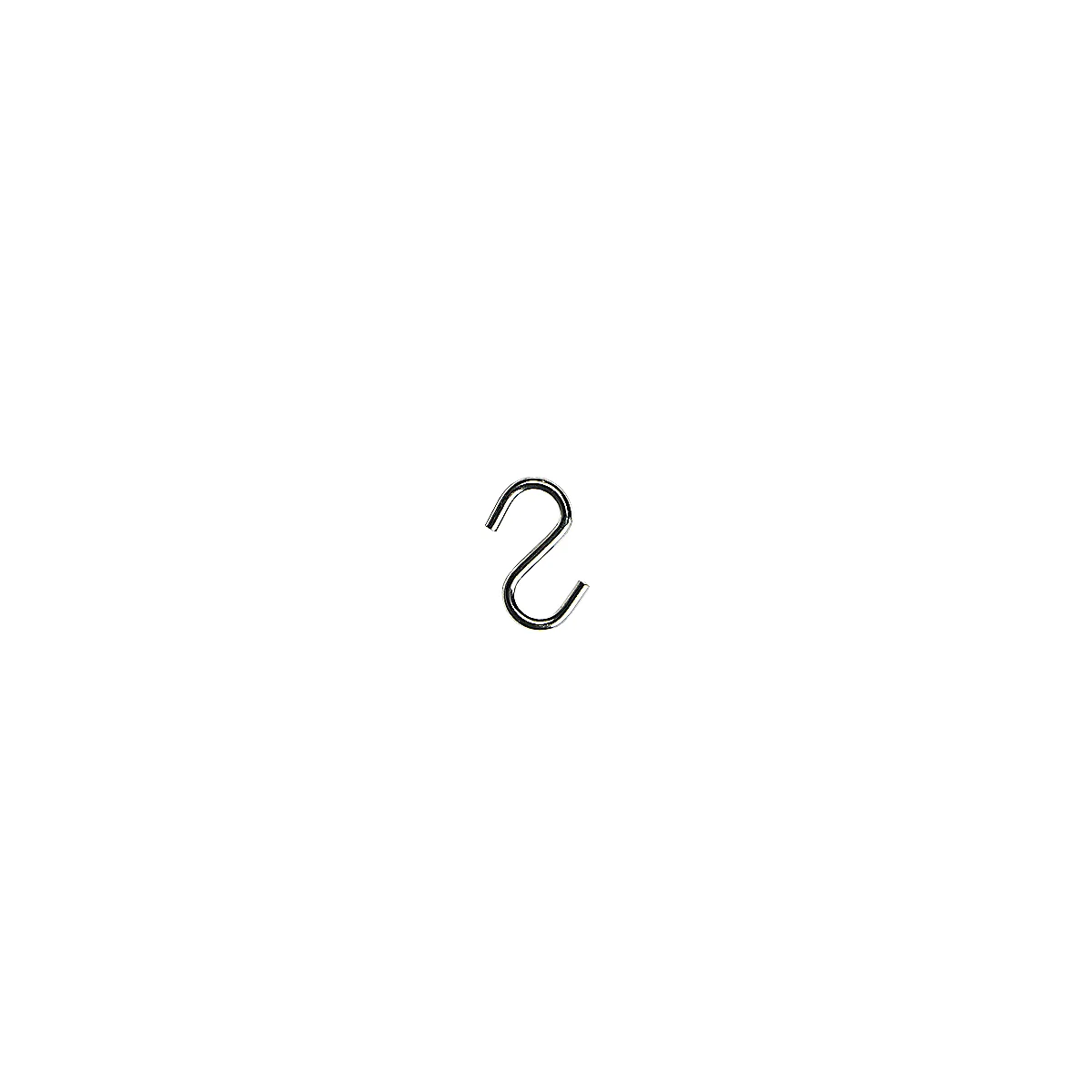 S-HOOK-22 metall S shaklidagi ilgak — 1-surat