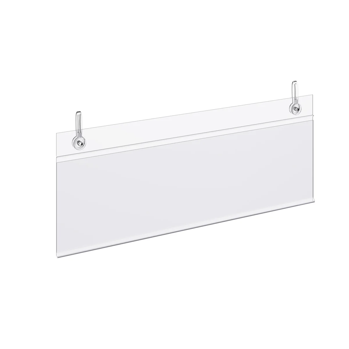 DBH60 narx yorlig‘i ushlagichi, shaffof, 200 mm