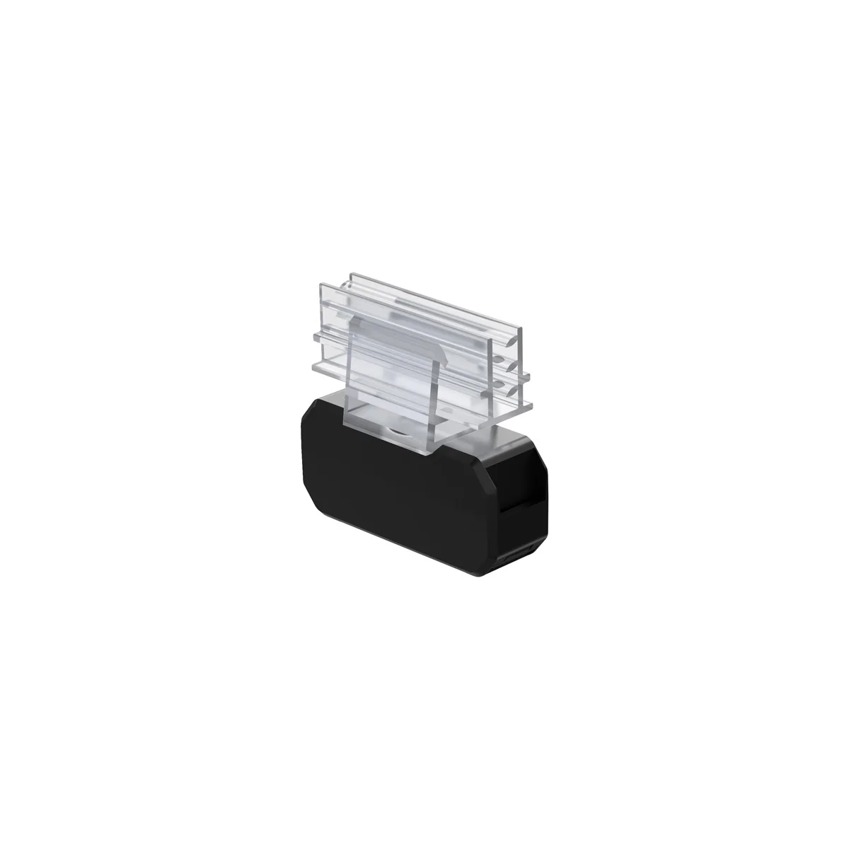 Компактный магнитный держатель MAGNET-SGT-MINI под углом 90° к поверхности, цвет черный