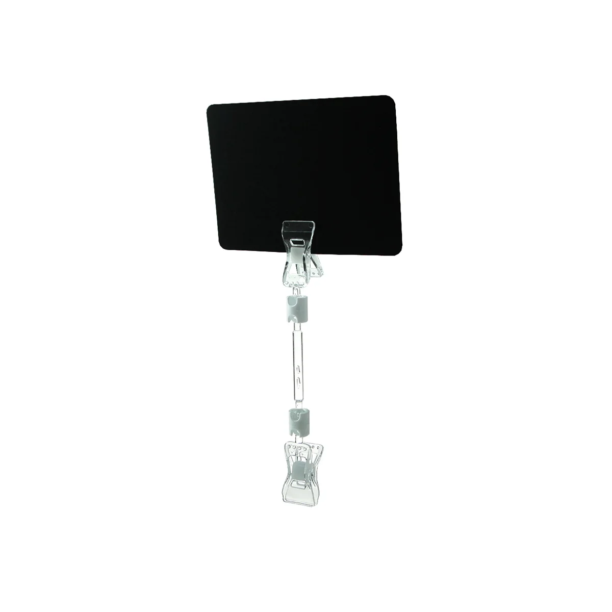 FXS-DBL oyoqcha 50 mm, shaffof narx yorlig‘i ushlagichi — 2-surat
