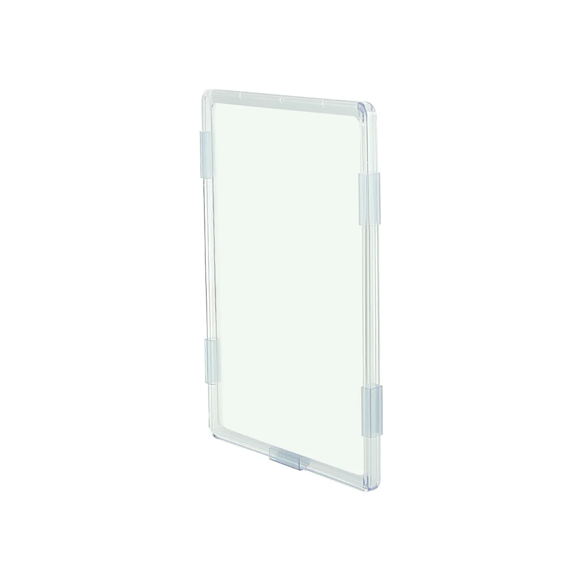 FLU-CLIP-00 axborot stendi to‘plami, PF-A4 ramkali, shaffof