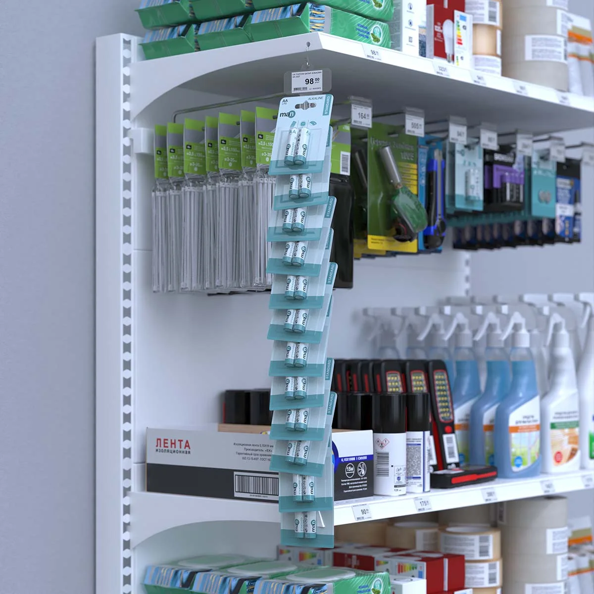 CLIP STRIP-TR-01 plastik osma lenta — 6-surat