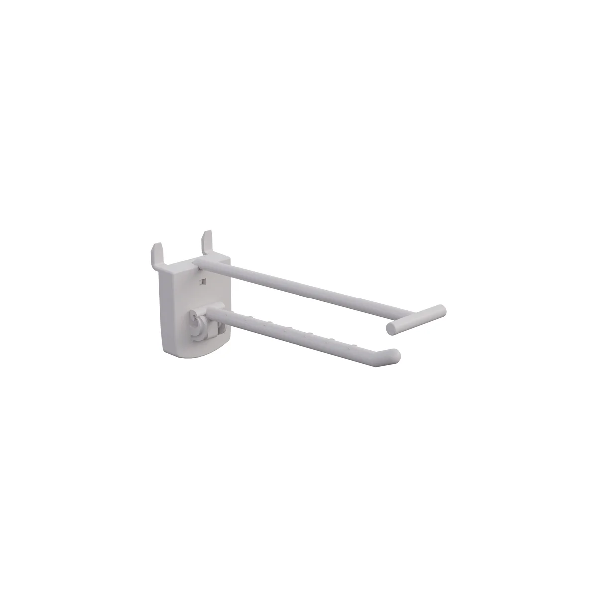Крючок одинарный SINGLE HOOK-PH-CR-B-100 белый, в картон, длина 100 мм