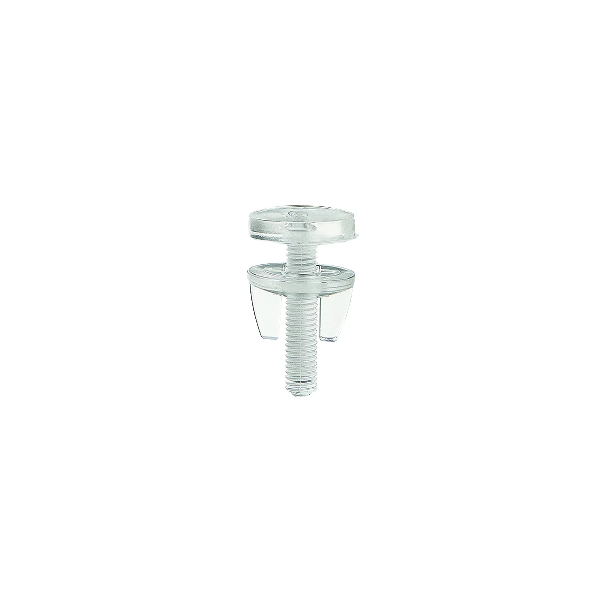 Gaykali bosma vint CLICK SCREW-25 uzunligi 25 mm, rangi shaffof — 2-surat
