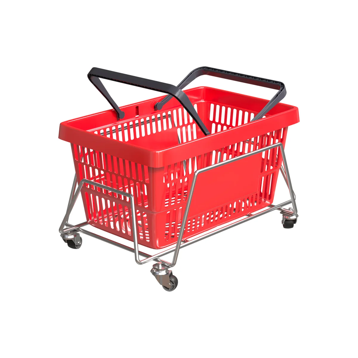 Savatlarni taxlash uchun g‘ildirakli BASKET STACKER tagligi — 5-surat