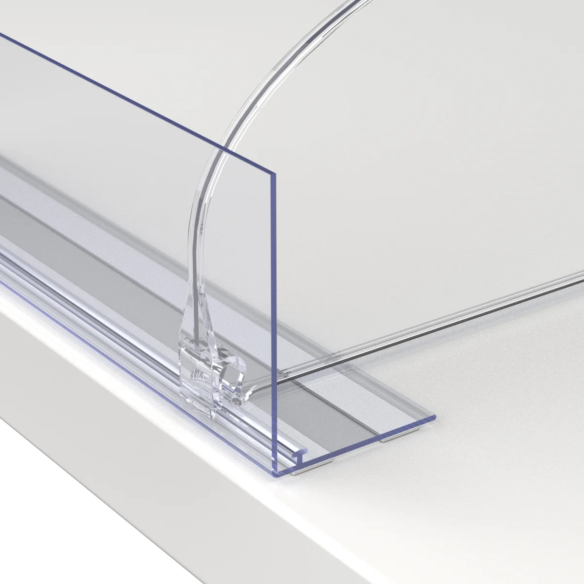 L-RAIL80-TF cheklagichi, balandligi 80 mm, uzunligi 1330 mm — 4-surat