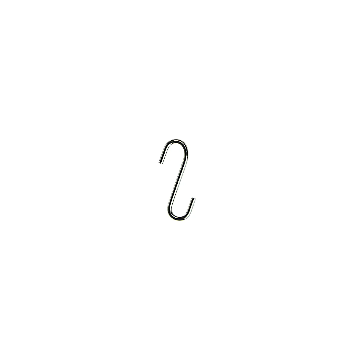 Крючок S-HOOK-35 металлический S-образный (20 шт. в упаковке)