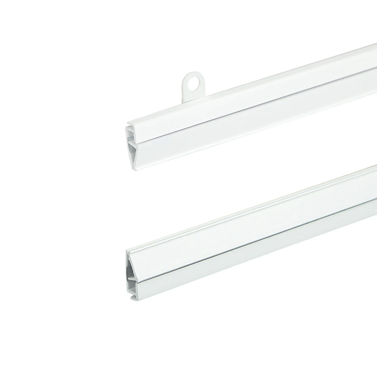 Plakatlar uchun profillar to‘plami CLICKER-SET uzunligi 600 mm, rangi oq