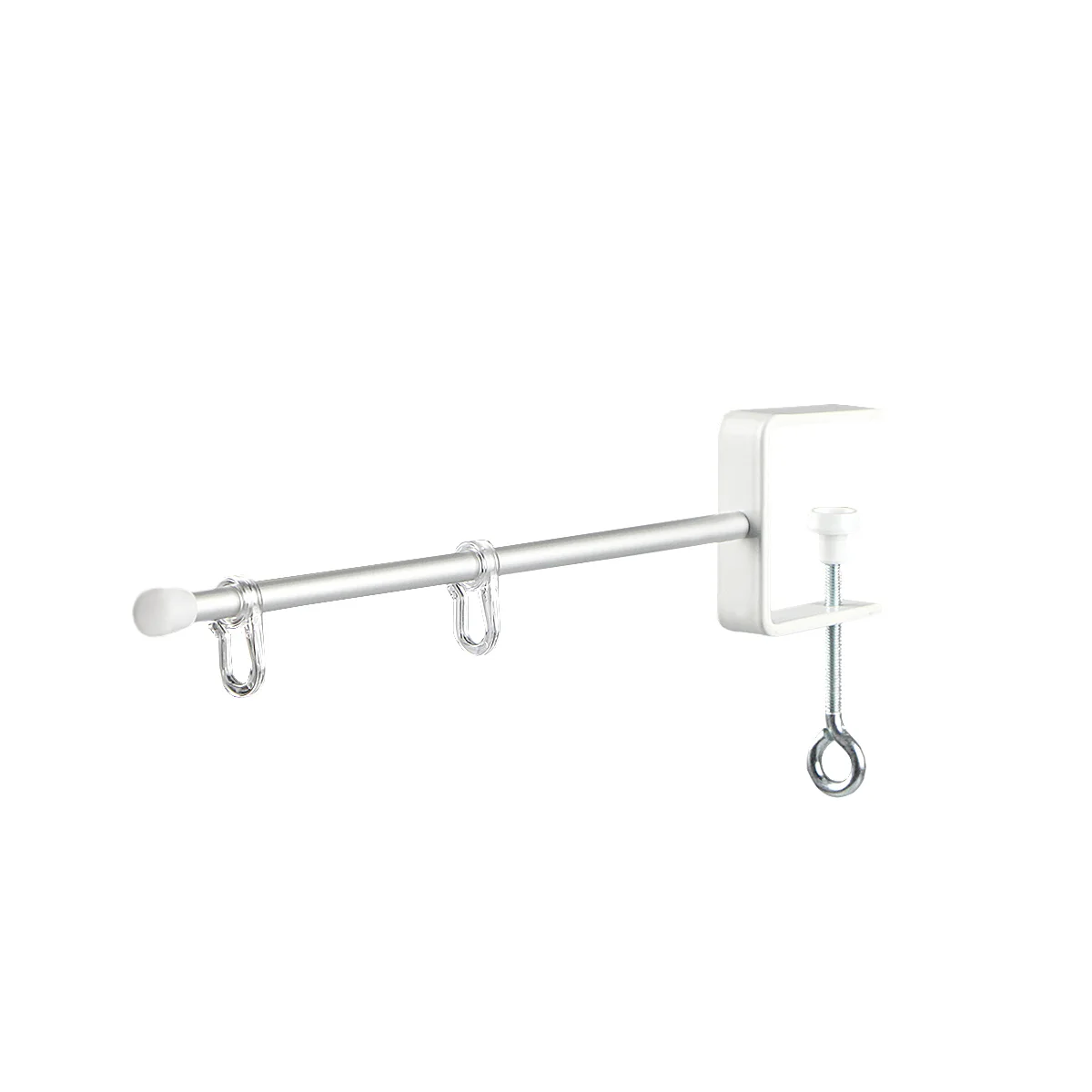 CLAMP–TUBE-I-H plastik ilgakli lavha ushlagichi (har bir paketga 10 dona)
