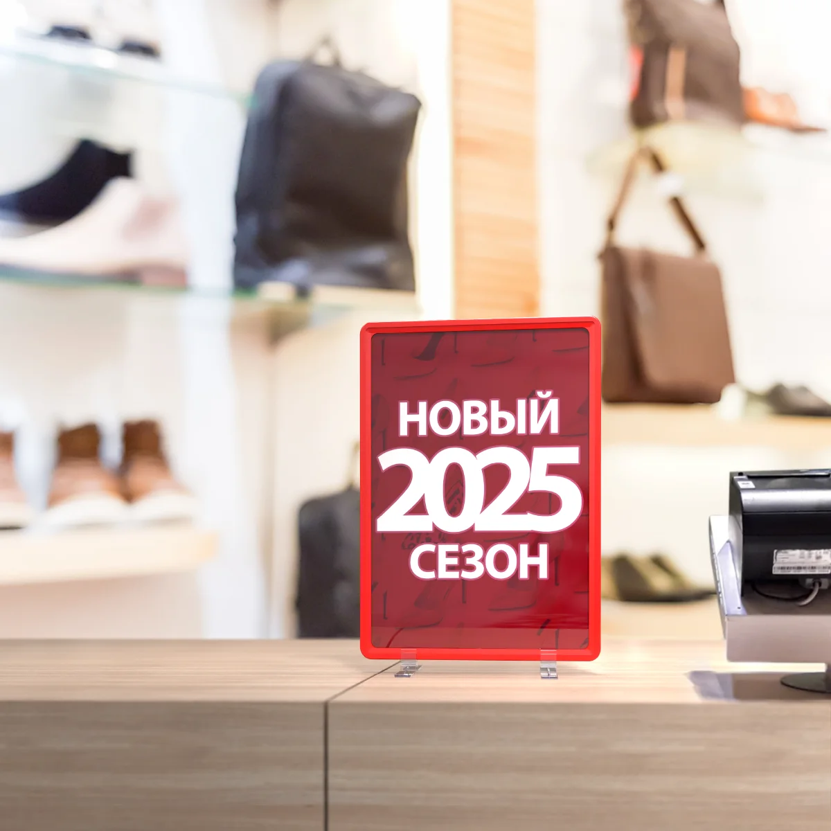 Набор стойка информационная настольная INFOSTAND — фото 5